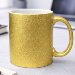 Mug pailleté, personnalisé