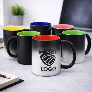 Mug Magique avec Intérieur Coloré –  Personnalisée